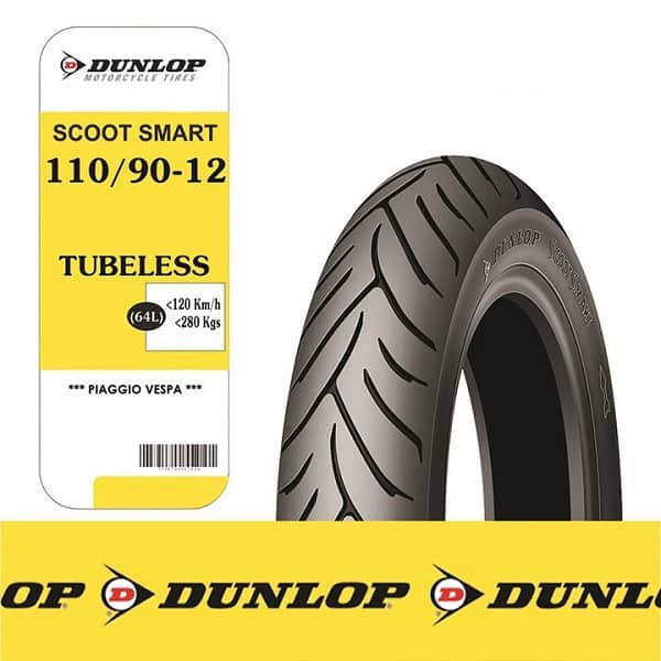Lốp Dunlop 110/90-12 SC Smart